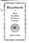 Handbook of East Carolina Teachers College, 1932-1933